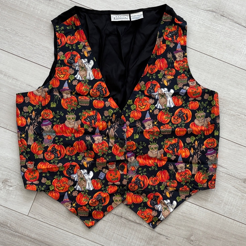 Vintage Halloween vest size xl